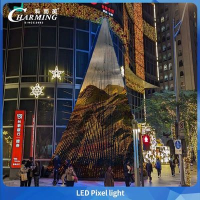 L'éclairage de bâtiment extérieur à LED à pixel LED SPI