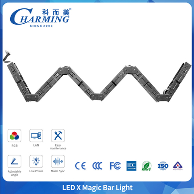 Contrôle DVI RGB Flexible Led Magic Bar Light Pour le divertissement des hôtels Décoration des halls