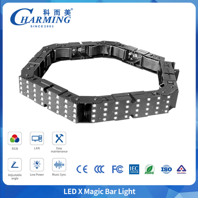 Cache PC SMD3838  RGB  Lumière de barre magique LED modulaire pour la décoration des halls d'hôtel