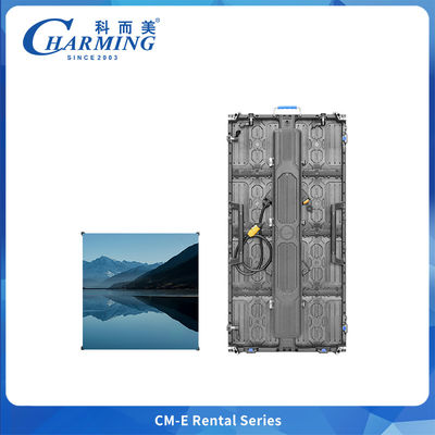 Écran LED extérieur CM-E Série P3.91 avec épissure sans couture et intégration du cordon d'alimentation pour la location de fêtes