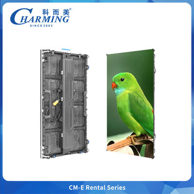 Intégration du cordon d'alimentation pour armoire d'affichage LED de location avec trou de serrure pour connexion de treillis pour événements de scène de concert