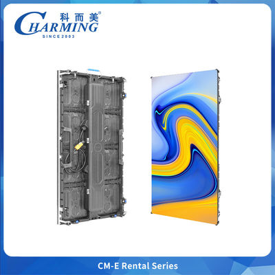 Charming P2.976 Indoor CM-EE Series Écran d'affichage LED à couleur complète imperméable à l'eau à la location avec armoire en alliage d'aluminium 500x1000mm