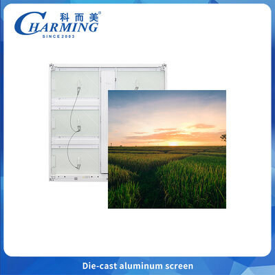 Mur vidéo extérieur imperméable de LED P6.66 IP65 tout le sel résistant de cadre en aluminium et dissipation thermique