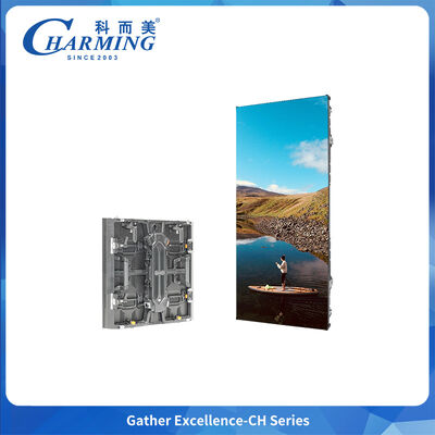 Mur vidéo LED extérieur P3.91 avec taux de rafraîchissement de 7680 Hz, étanchéité IP65 et luminosité de 3500 cd/m² pour des affichages éclatants